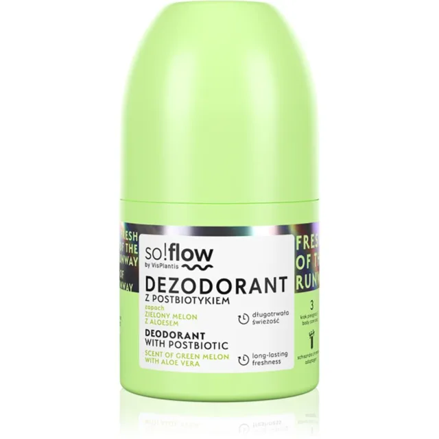 so!flow Deodorant With Postbiotic deodorant roll-on 50 ml