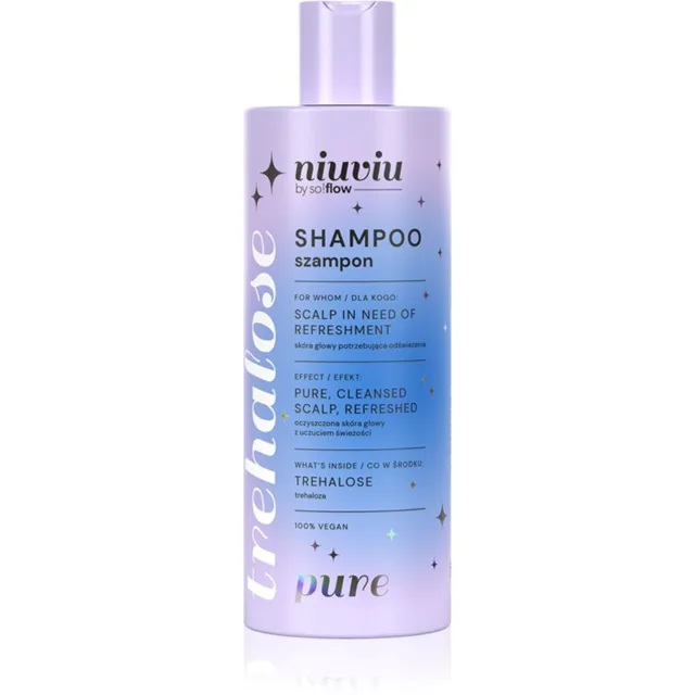so!flow PURE Deeply Cleansing Hair Shampoo With Trehalose čisticí šampon pro mastnou pokožku hlavy 300 ml