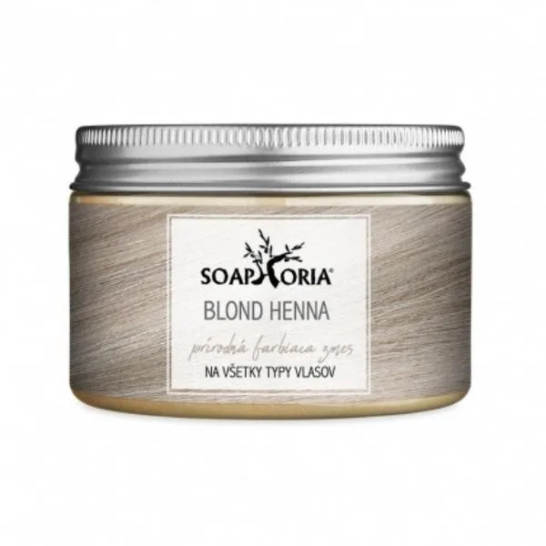 Soaphoria Bylinná směs na barvení vlasů z henny - Blond, 150 ml