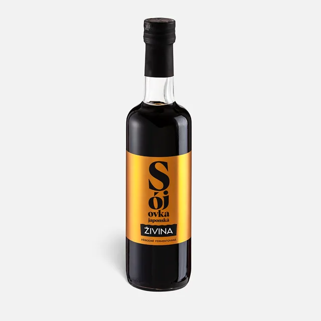 Sójovka 500 ml  japonská přírodně fermentovaná sójová omáčka