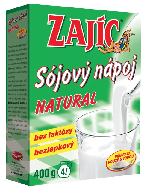 Sójový nápoj Zajíc natural 400g