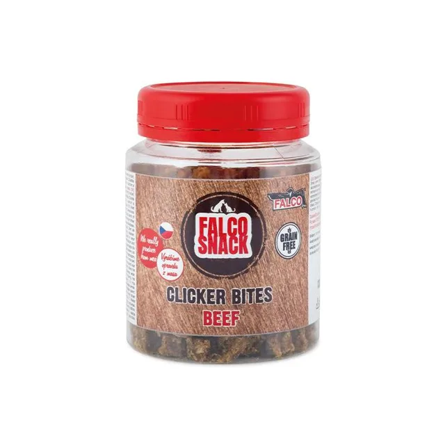 Sokol Falco Clicker bites hovězí 130g