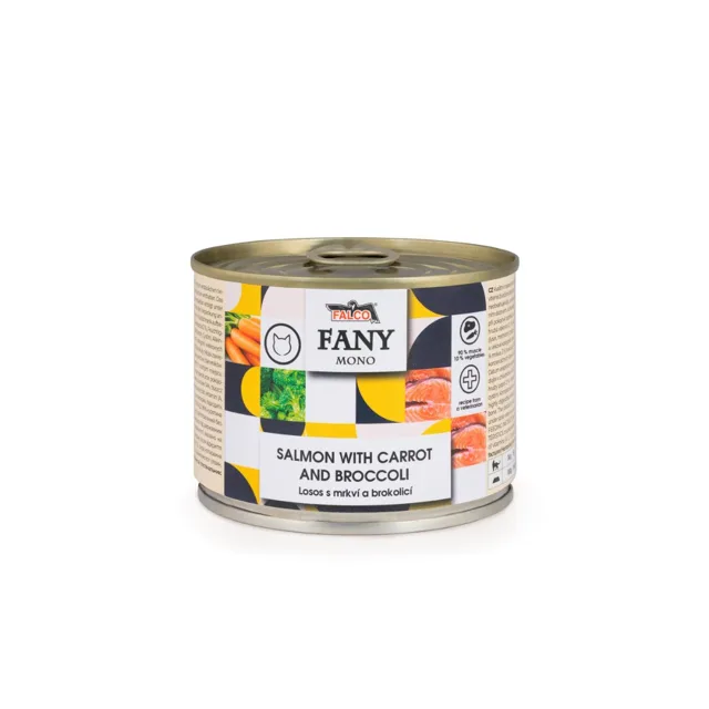 Sokol Falco Fany Mono Losos s Mrkví a Brokolicí - 200g