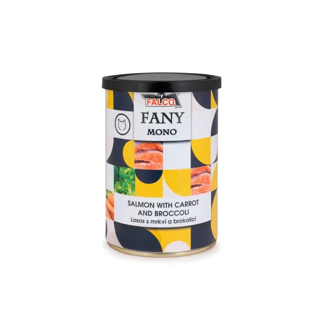 Sokol Falco Fany Mono Losos s Mrkví a Brokolicí - 400g