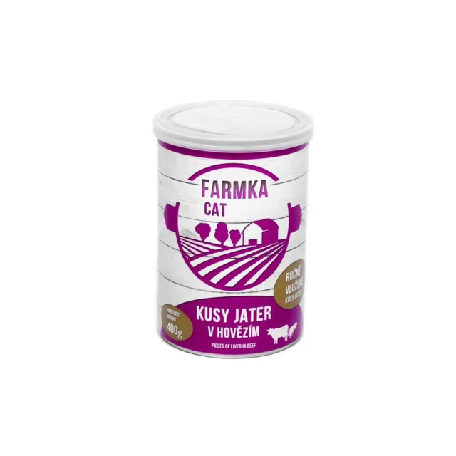 Sokol Falco FARMKA CAT s játry 400g