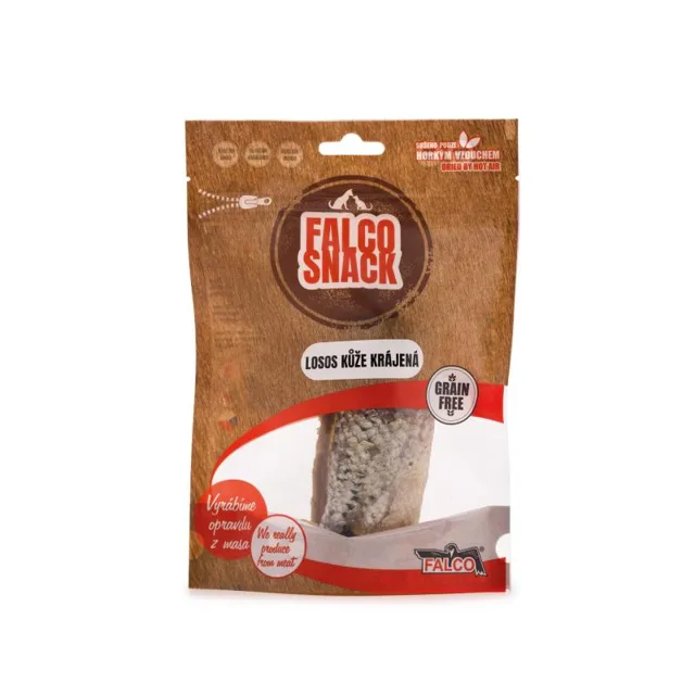 Sokol Falco Losos kůže krájená 50g