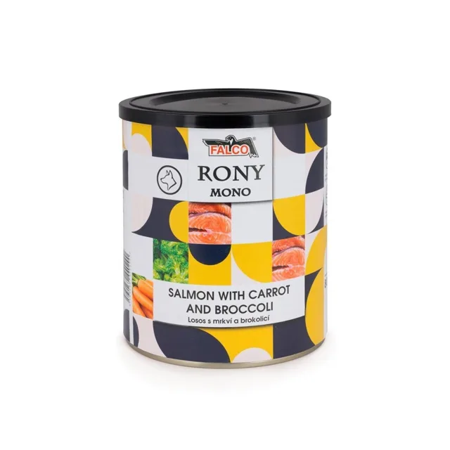 Sokol Falco Rony Mono Losos s Mrkví a Brokolicí - 800g