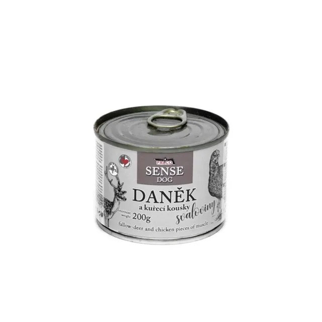 Sokol Falco SENSE DOG daněk a kuřecí 200g