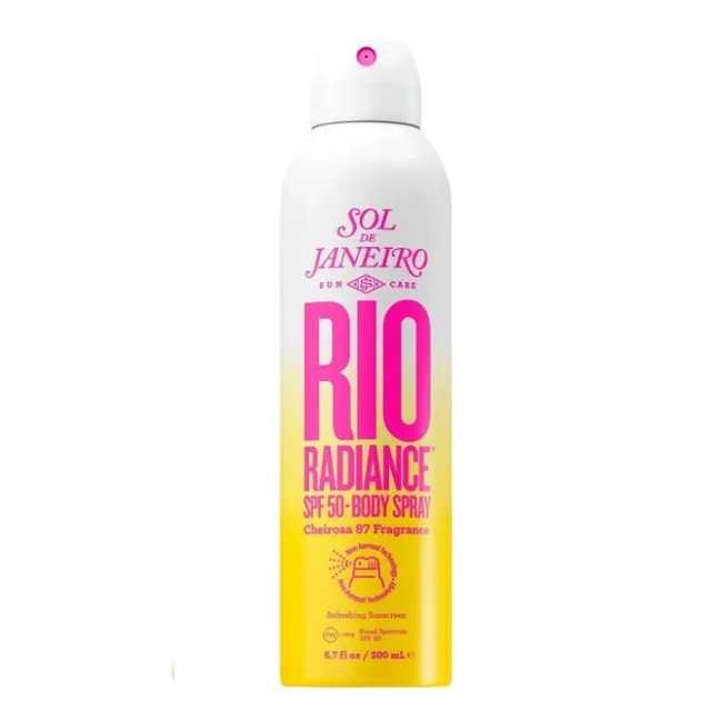 Sol de Janeiro Rio Radiance SPF 50, osvěžující a hydratační sprej na ochranu pokožky, 200 ml Datum spotřeby: 05/26