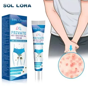 Sol Lora Sol Lora- Krém na úlevu od svědění v intimních oblastech pro muže, 20g