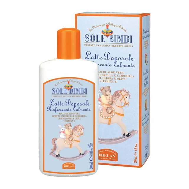 Sole Bimbi Sole Bimbi, Latte Doposole Rinfrescante Calmante, mléko po opalování, 200 ml