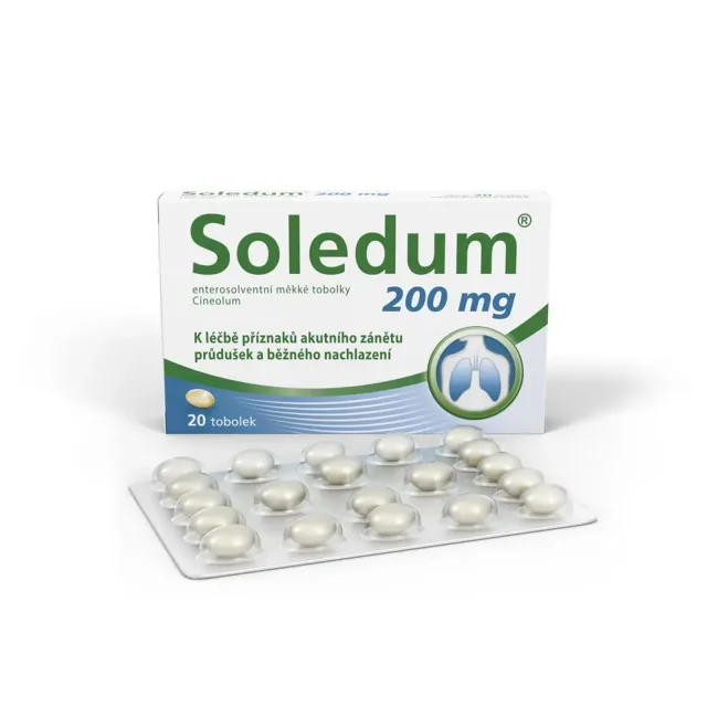 Soledum 200 mg Enterosolventní měkké tobolky 200 mg cps.etm.20