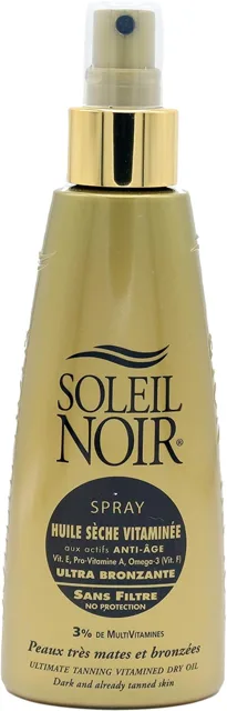 SOLEIL NOIR Suchý opalovací olej ve spreji 150ml