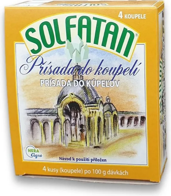 Solfatan přísada do koupelí 4 x 100 g