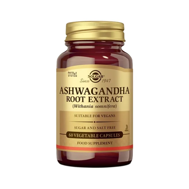 SOLGAR Ashwagandha 60 kapslí
