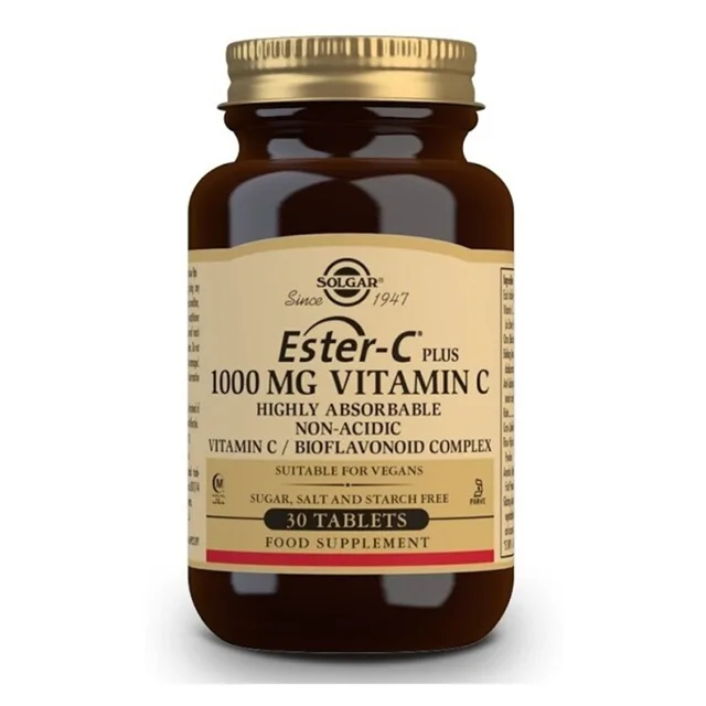SOLGAR Ester C plus 1000 mg 30 tablet