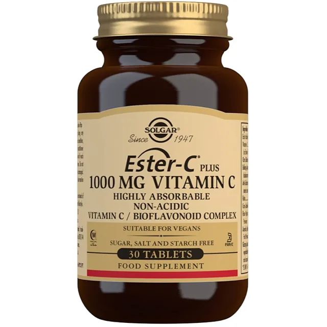 Solgar Ester - C Plus 1000 mg podpora imunity 30 tbl