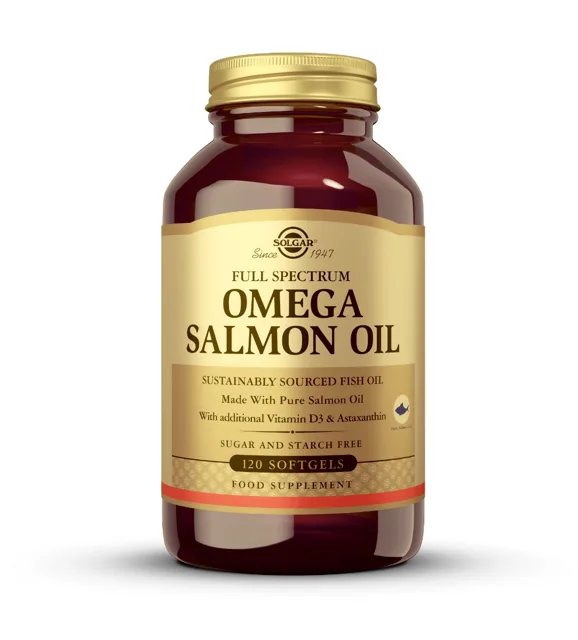 Solgar Full Spectrum Omega Salmon Oil 120 tobolek