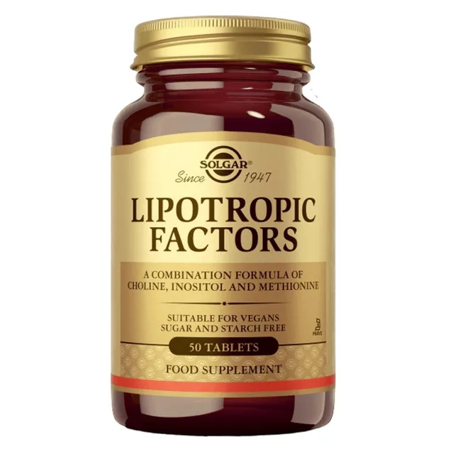 SOLGAR Lipotropic Factors 50 tablet