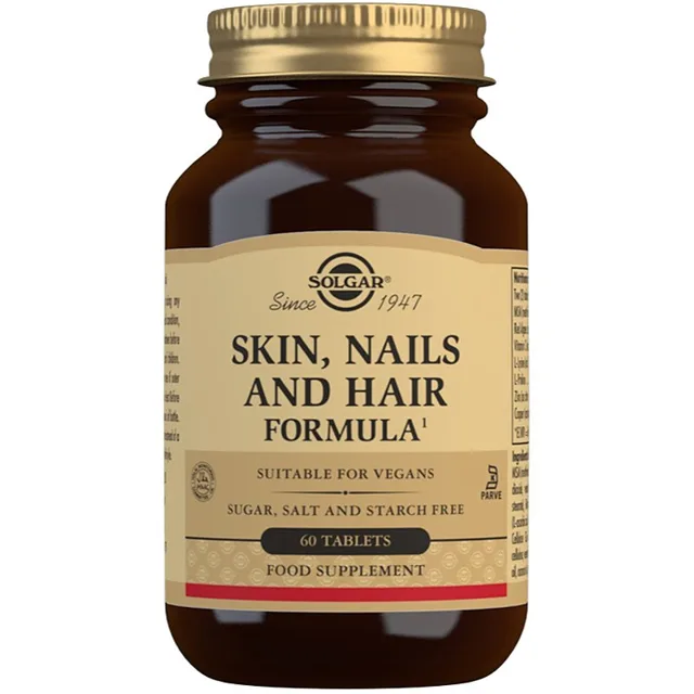 Solgar Skin, Nails and Hair Formula tablety pro krásné vlasy, pleť a nehty 60 tbl