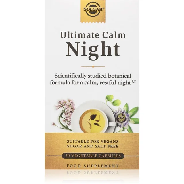 Solgar Ultimate Calm Night kapsle pro klidný spánek 30 cps