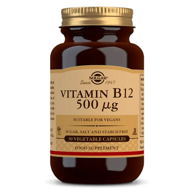 SOLGAR Vitamin B12 500 mcg 50 tobolek