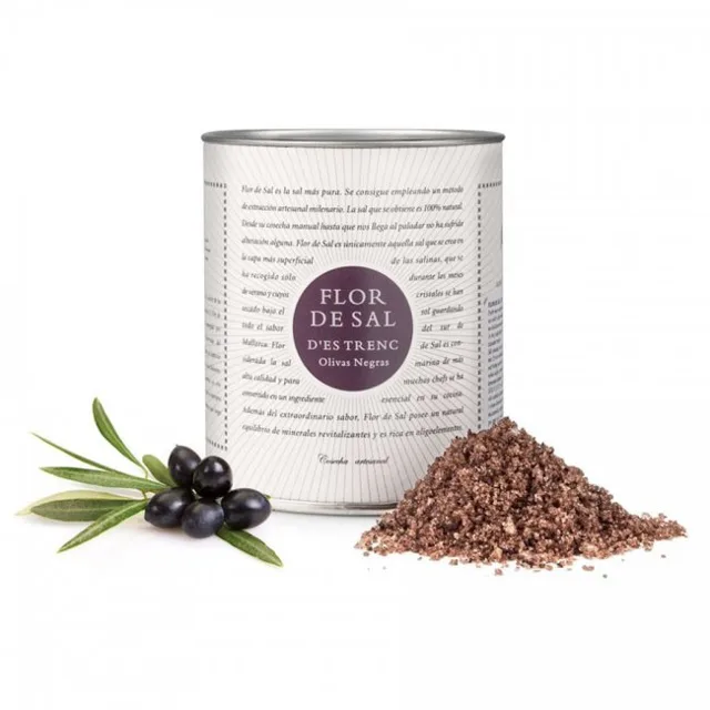 Solný květ s černými olivami, 150 g