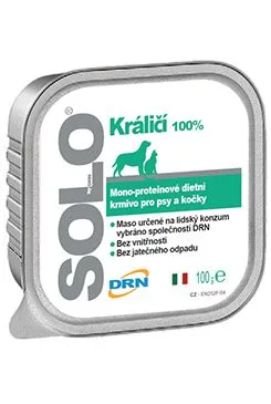 Solo Coniglio 100% (králík) Vanička 100g