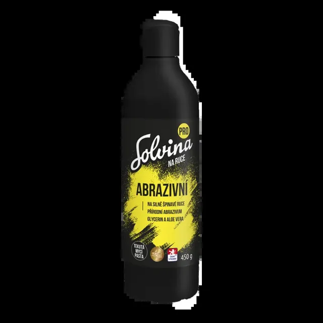 Solvina Tekutá mycí pasta na ruce s aloe vera a jemným abrazivem 450 g
