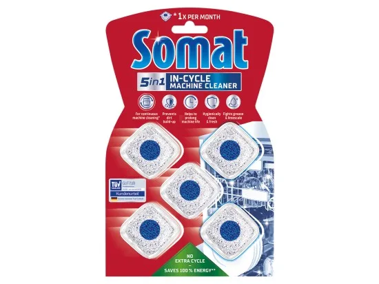 SOMAT čistič myčky v tabletách Anti-Limescale 5 ks