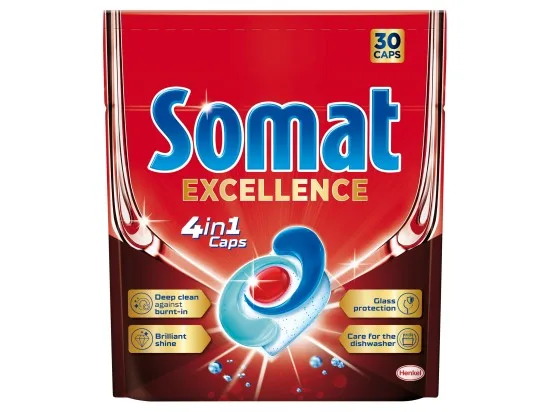 Somat Excellence 4in1 kapsle do myčky nádobí 30 ks