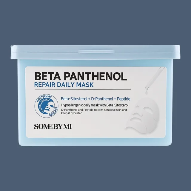 SOME BY MI - Beta Panthenol Repair Daily Mask - Regenerační plátýnková maska s panthenolem a peptidy - 30 ks