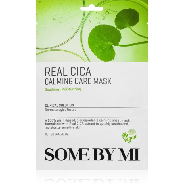 Some By Mi Clinical Solution Cica Calming Care Mask zklidňující plátýnková maska pro citlivou pleť 20 g