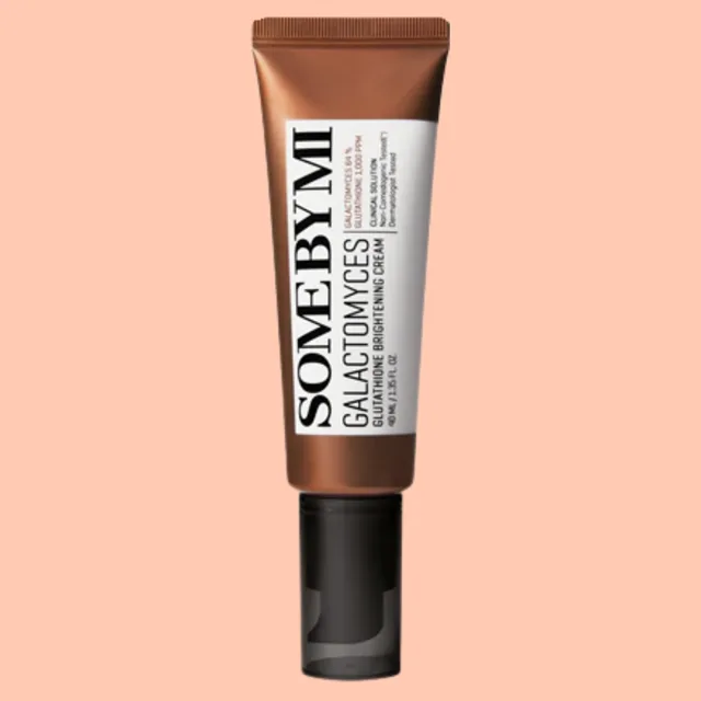 SOME BY MI - Galactomyces Glutathione Brightening Cream - Rozjasňující, hydratační krém s kvasinkami - 40 ml