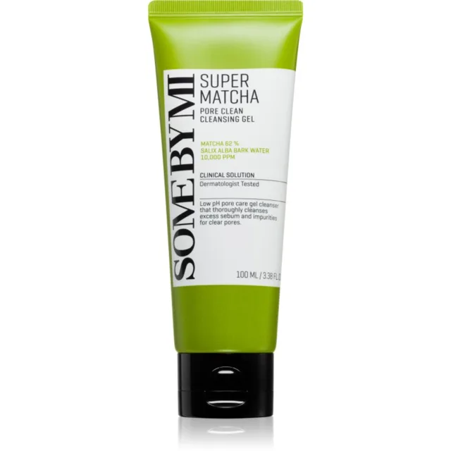 Some By Mi Super Matcha Pore Clean Cleansing Gel jemný čisticí gel na rozšířené póry 100 ml