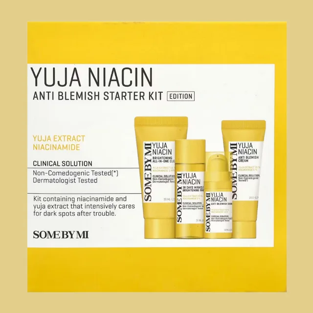 SOME BY MI - Yuja Niacin 30 Days Brightening Starter kit - Rozjasňující sada s vitamínem C 4ks