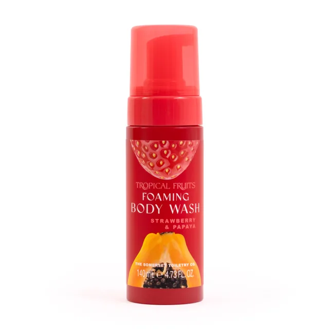 Somerset Toiletry Mycí pěna na tělo Jahoda a papája 140 ml