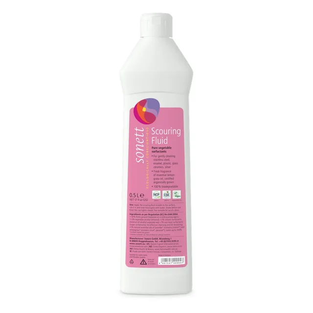 Sonett BIO Čisticí tekutý písek s vůní Citronové trávy, 500 ml