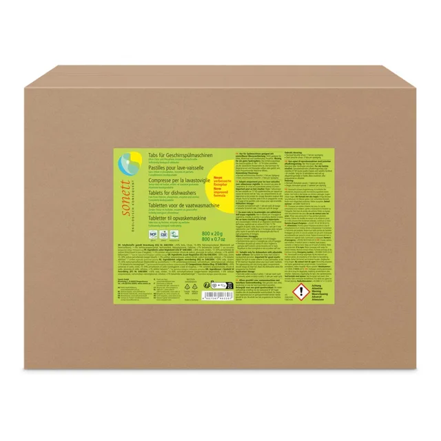Sonett Ekologické tablety do myčky na nádobí, 800 x 20 g