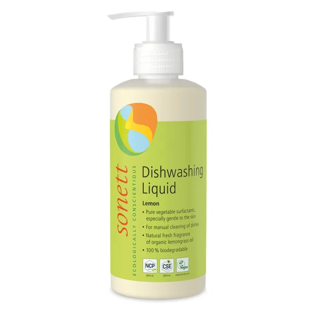 Sonett Ekologický tekutý prostředek na nádobí ve formě koncentrátu - Citron, 300 ml