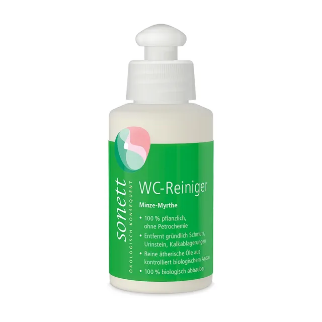 Sonett Ekologický WC čistič - BIO Máta a Myrha, 120 ml