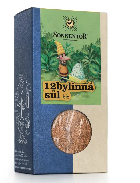 Sonnentor 12bylinná sůl, BIO, 120 g