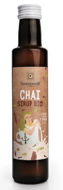 Sonnentor Chai sirup, BIO, 250 ml