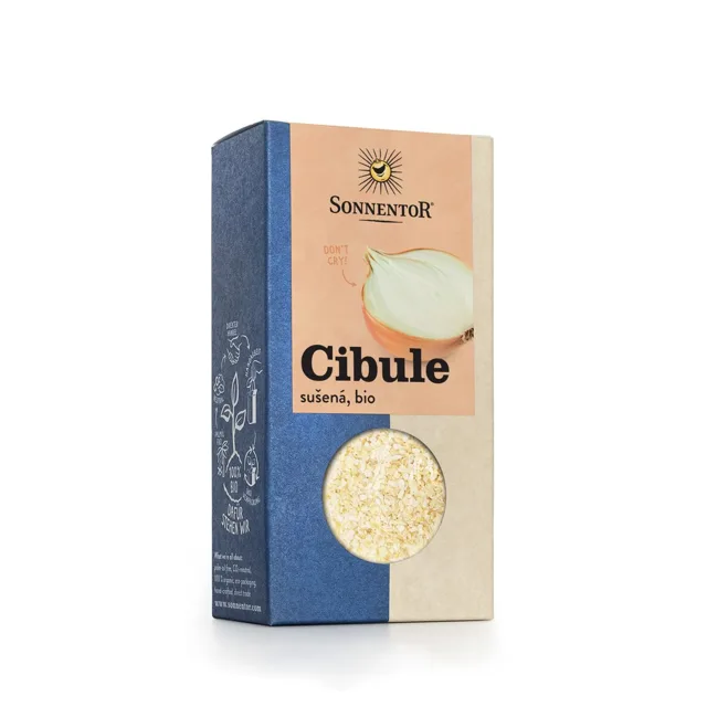 Sonnentor Cibule sušená, BIO, 75 g