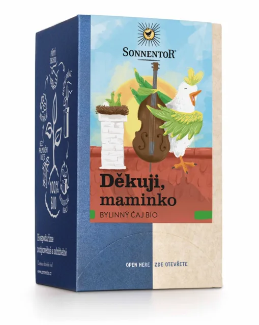 Sonnentor - Děkuji, maminko, porcovaný čaj, BIO, 18 ks