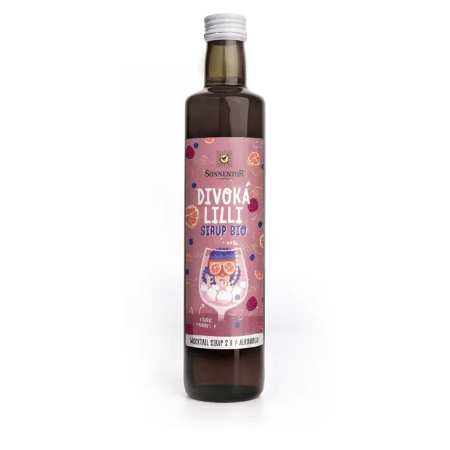 Sonnentor Divoká Lilli sirup, BIO, 500 ml