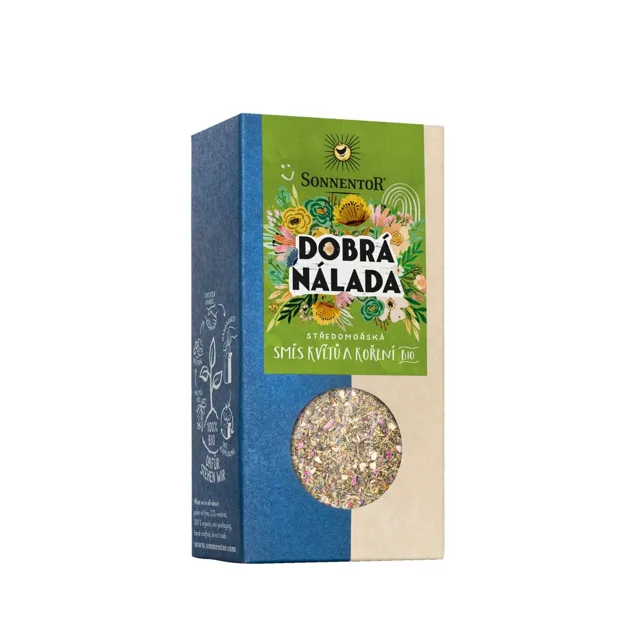 Sonnentor Dobrá nálada – směs květů a koření, BIO, 25 g