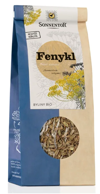 Sonnentor - Fenykl celý, sypaný, BIO, 200 g
