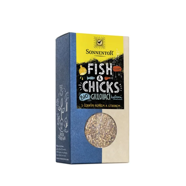 Sonnentor Fish & Chicks - grilovací koření, BIO, 55 g