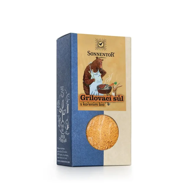 Sonnentor Grilovací sůl s kořením, BIO, 100 g